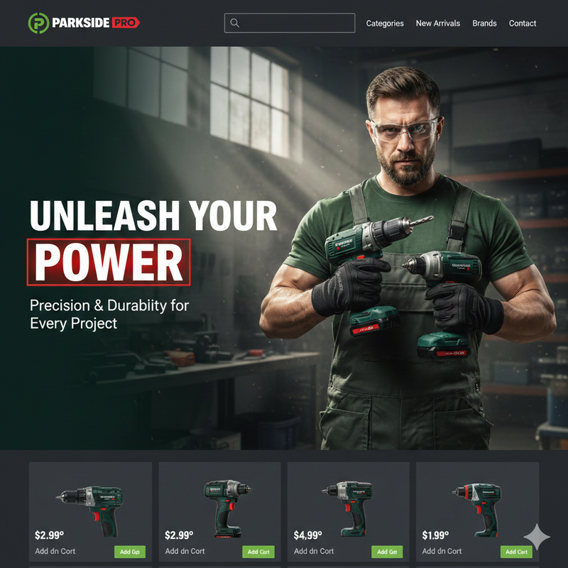 Preview do projeto Herramientas